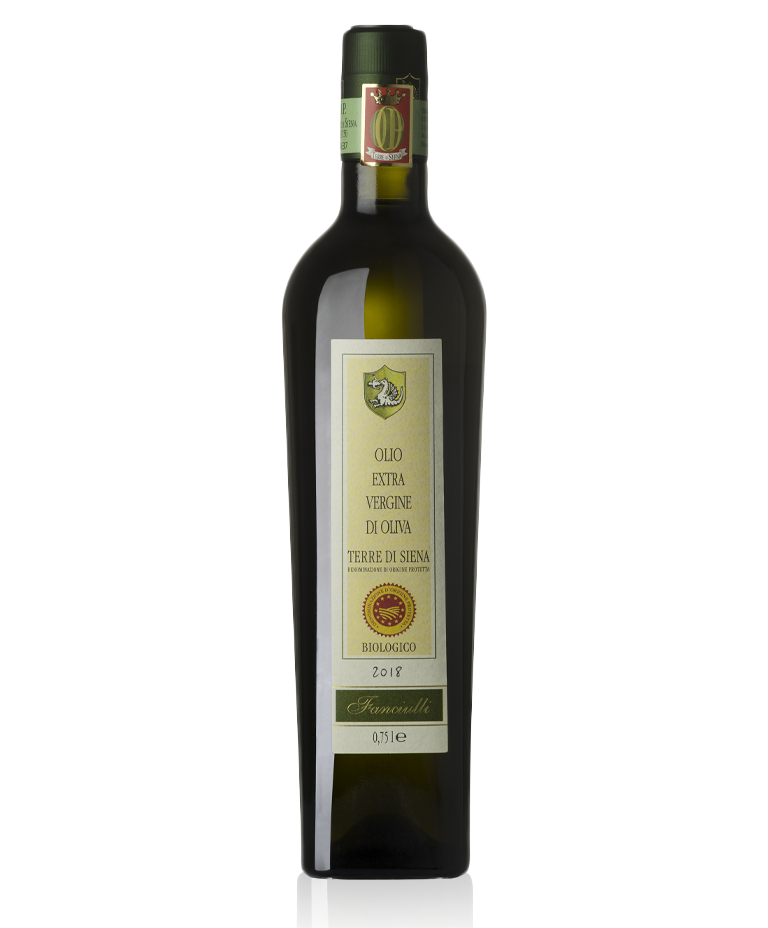 Olio extravergine di Oliva dop terre di Siena biologico