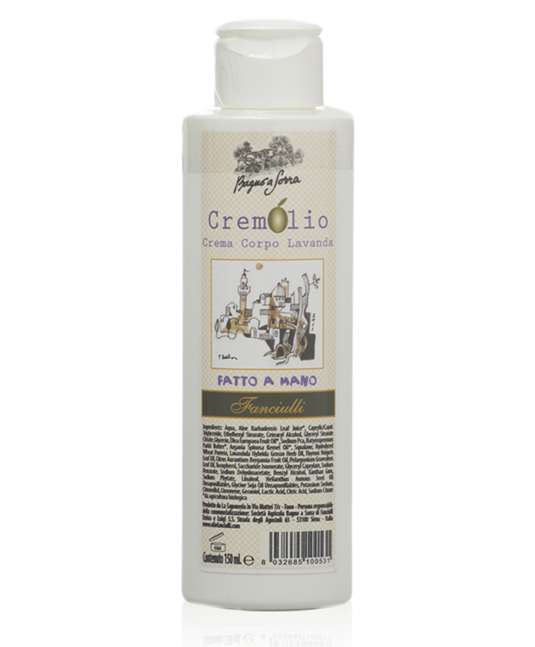 Crema corpo all'olio extravergine d'oliva biologico