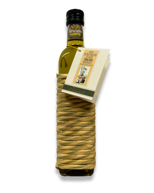 olio extravergine igp toscano impagliato 500